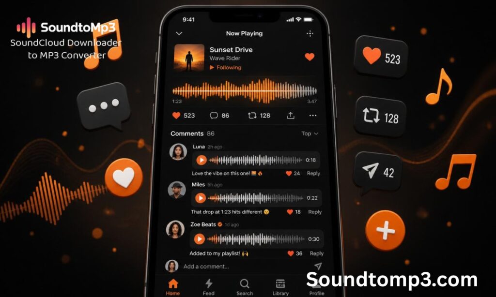 SoundCloud Discovery Scrolling